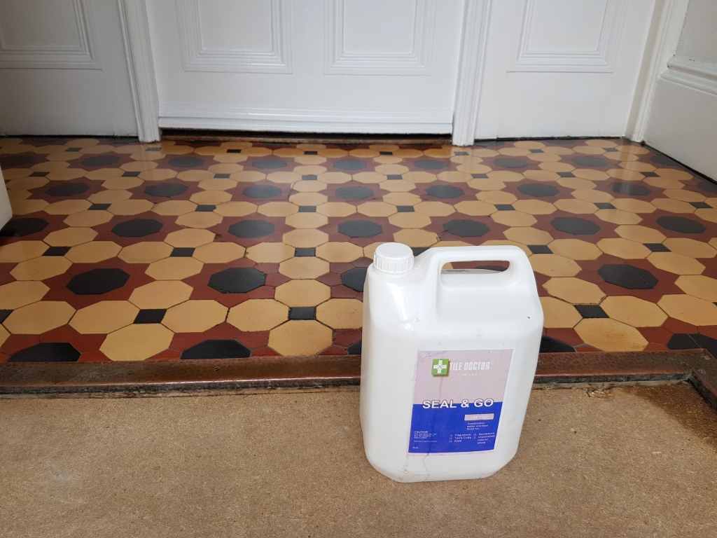 Victorian Tiles After Cleaning